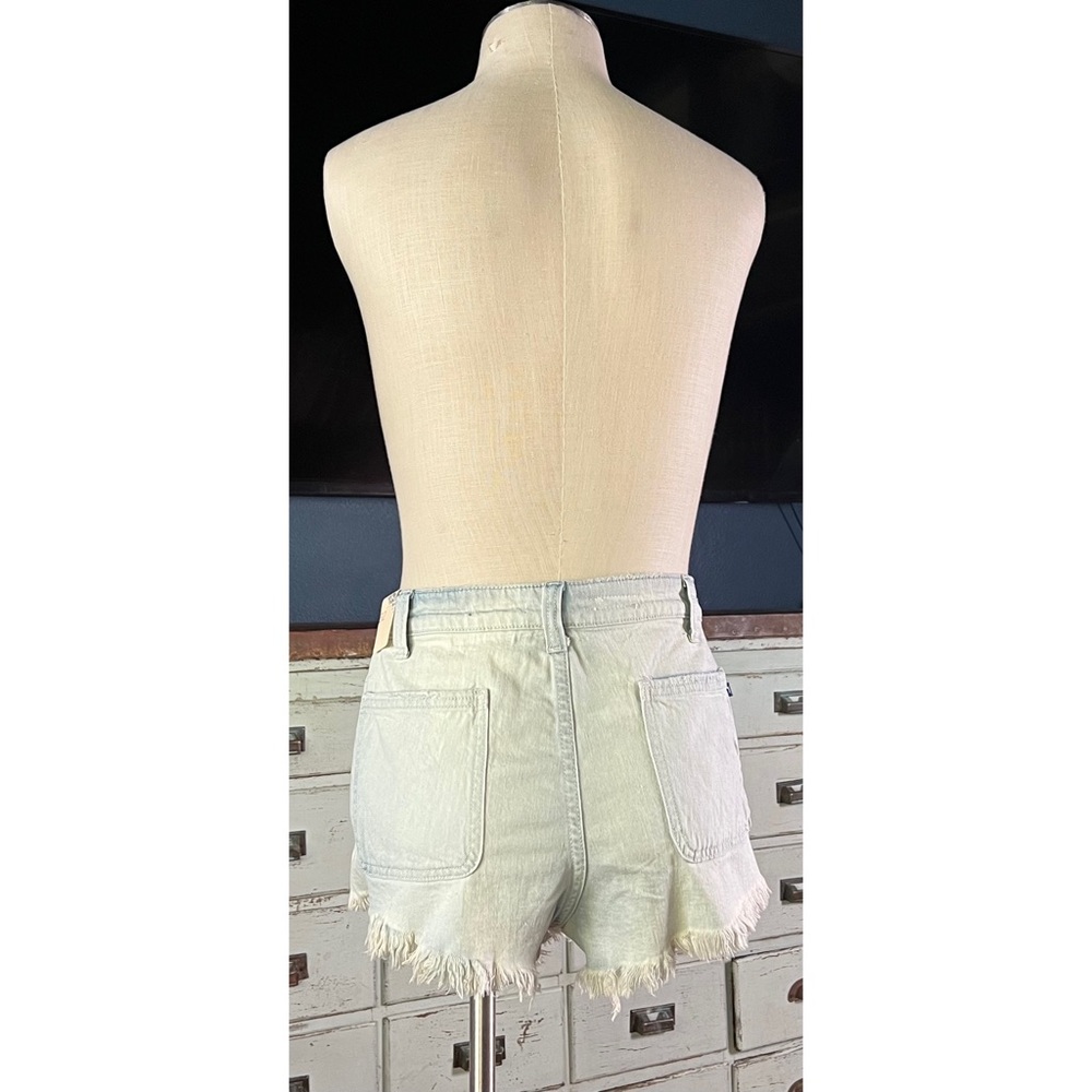 Anthropologie Pilcro Denim Shortie Shorts Size 32 - Picture 6 of 13